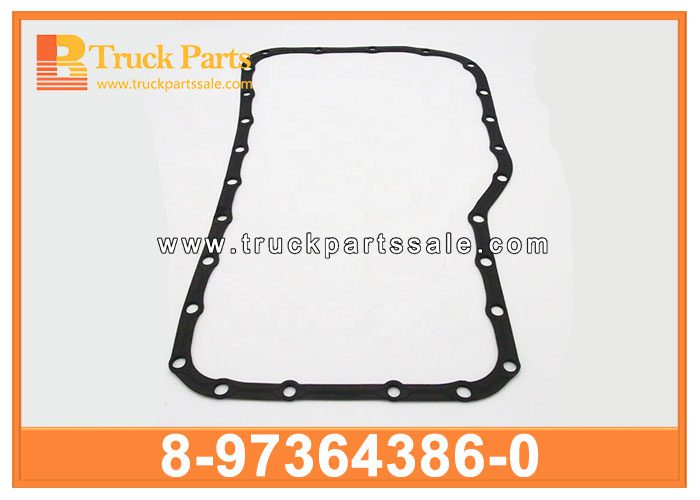 Engine Oil Pan Gasket 8-97364386-0 8973643860 8-97364-386-0 for ISUZU NPR NQR 4HK1 Junta de bandeja de aceite del motor