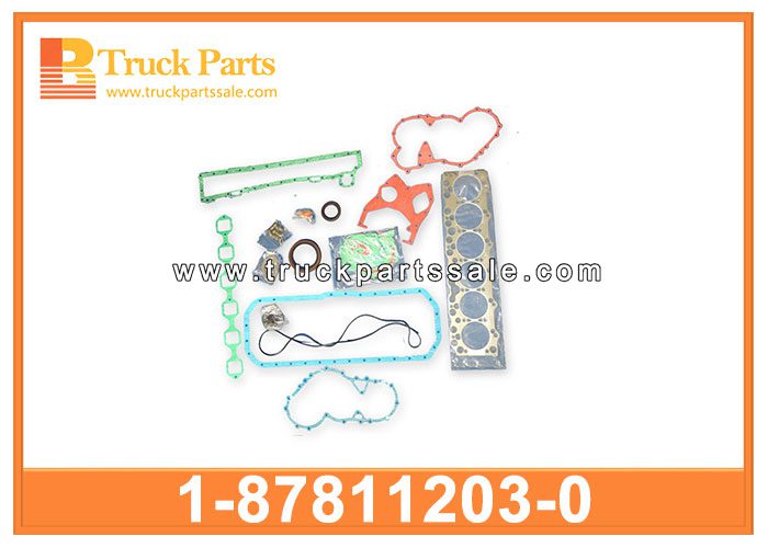 Engine Overhaul Gasket Kit 1-87811203-0 1878112030 1-87811-203-0 for ISUZU FSR FTR 6BG1 Kit de junta de revisi??n del motor