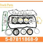 Engine Overhaul Gasket Kit 5-87811868-9 5-87814360-1 5-87811869-9 5878118689 5878143601 5878118699 5-87811-868-9 5-87814-360-1 5-87811-869-9 for ISUZU Kit de junta de revisi??n del motor