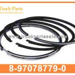 Engine Piston Ring 8-97078779-0 8970787790 8-97078-779-0 for ISUZU NPR 4HE1 4HE1T Anillo de pist??n de motor
