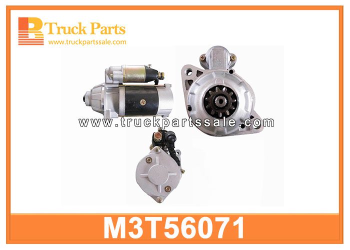 Engine Starter Motor M3T56071 for MITSUBISHI 6D14 6D10 6D15 6D16 Motor de arranque del motor