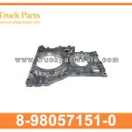 Engine Timing Kit Cover 8-98057151-0 8980571510 8-98057-151-0 for ISUZU Cubierta del kit de tiempo del motor