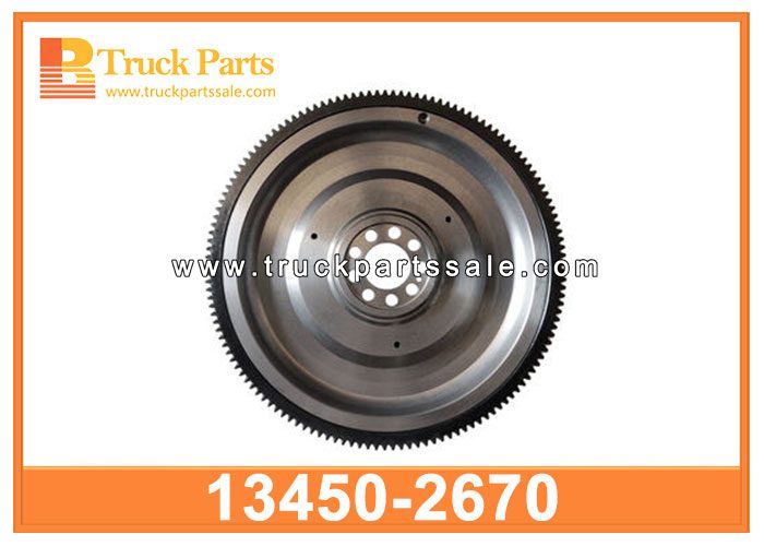Engine flywheel 13450-2670 134502670 for HINO 500 RANGER FM2P P11C Volante del motor