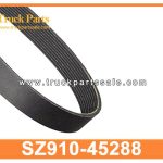 FAN BELT SZ910-45288 SZ91045288 for HINO 700 E13C CORREA DE VENTILADOR