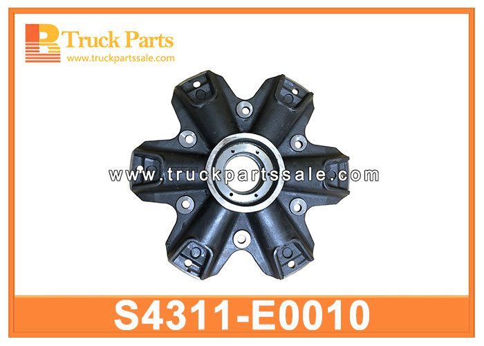 FRONT HUB SPOKE WHEEL S4311-E0010 S4311E0010 for HINO 700 E13C Rueda de radios del cubo delantero