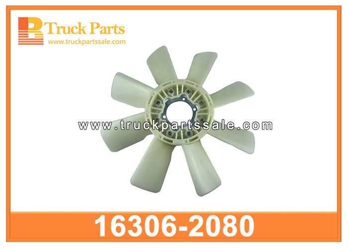 Fan Blade 16306-2080 for HINO 500 Aspa del ventilador