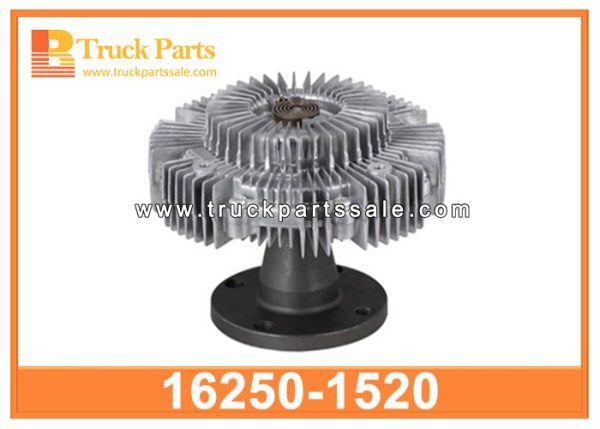 Fan clutch Fan cooling 16250-1520 162501520 for HINO 300 J05C J05E Ventilador de embrague para el ventilador تبريد مروحة القابض