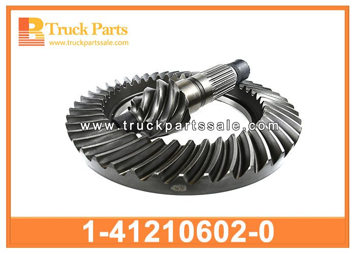 Final Drive Gear Set 1-41210602-0 1412106020 1-41210-602-0 for ISUZU CXH 6WA1 Juego de engranajes de accionamiento final