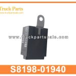 Flash Relay Unit S8198-01940 S819801940 for HINO 700 500 FM2P FS2P FS1E P11C E13C Unidad de rel?? flash