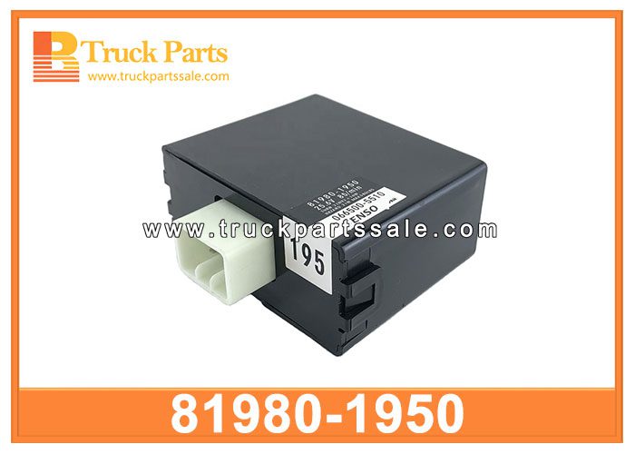 Flasher 24V 6Pins 81980-1950 066500-5510 819801950 665005510 for HINO 700 Destellador