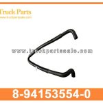Flexible Upper Radiator Water Hose 8-94153554-0 8941535540 8-94153-554-0 for ISUZU NHR NKR Manguera de agua de radiador superior flexible