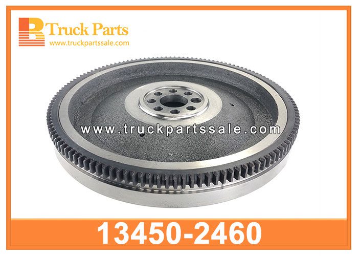Flywheel 13450-2460 134502460 for HINO 500 series H07D Volante