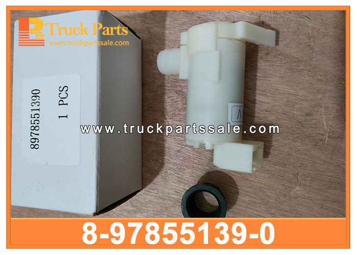 Front Washer Tank Motor Assembly 8-97855139-0 8978551390 8-97855-139-0 for ISUZU 100P 4HF1 700P Conjunto del motor del tanque delantero delantero