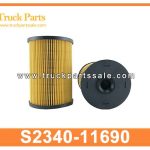 Fuel Filter S2340-11690 S234011690 for HINO Filtro de combustible