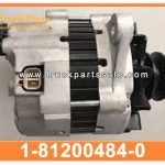 Generator Alternator Assembly 1-81200484-0 1812004840 1-81200-484-0 for ISUZU CXZ 6WF1 10PE1 10PD1 6HH1 6HE1 6WA1 Conjunto del alternador del generador