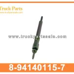 Glow Plug 8-94140115-7 8941401157 8-94140-115-7 for ISUZU NHR 100P 600P 4JB1 Buj??a incandescente