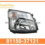 HEADLAMP ASSY LH 81150-37121 8115037121 for HINO 300 DUTRO XZU650 L??MPARA DE CABEZA