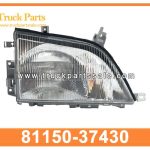 HEADLAMP ASSY LH 81150-37430 8115037430 for HINO L??MPARA DE CABEZA