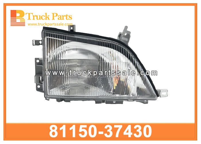 HEADLAMP ASSY LH 81150-37430 8115037430 for HINO L??MPARA DE CABEZA