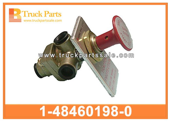 Hand brake Valve 1-48460198-0 1484601980 1-48460-198-0 for ISUZU CXZ EXR 10PE1 V??lvula de freno de mano