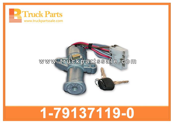 Ignition Switch 1-79137119-0 1791371190 1-79137-119-0 for ISUZU FVR96 Switch de ignici??n