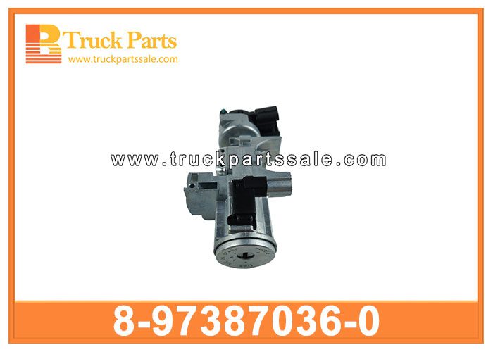 Ignition switch lock 8-97387036-0 8973870360 8-97387-036-0 for ISUZU NPR 4HK1 700P Bloqueo de interruptor de encendido
