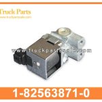 MAGNETIC VALVE 1-82563871-0 1825638710 1-82563-871-0 for ISUZU CXZ 10PE1 V??lvula magn??tica