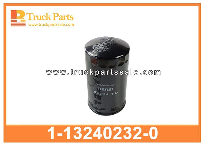 OIL FILTER 1-13240232-0 1132402320 1-13240-232-0 for ISUZU FVR 6HE1 6HK1 FILTRO DE ACEITE