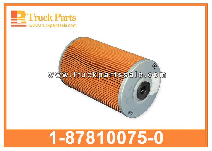 OIL FILTER 1-87810075-0 1878100750 1-87810-075-0 for ISUZU FSR 6BD1 FILTRO DE ACEITE