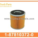 OIL FILTER 1-87810372-0 1878103720 1-87810-372-0 for ISUZU FVR 6HE1 FILTRO DE ACEITE