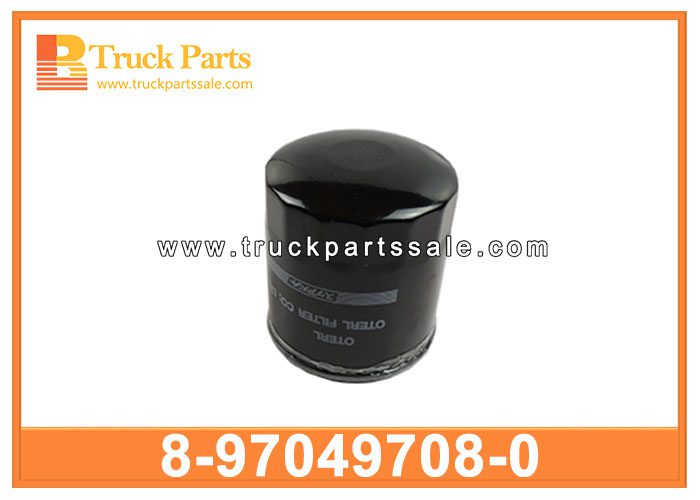 OIL FILTER 8-97049708-0 8970497080 8-97049-708-0 for ISUZU 100P TFR D FILTRO DE ACEITE