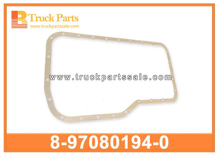 OIL PAN GASKET 8-97080194-0 8970801940 8-97080-194-0 for ISUZU NHR NKR Junta de bandeja de aceite
