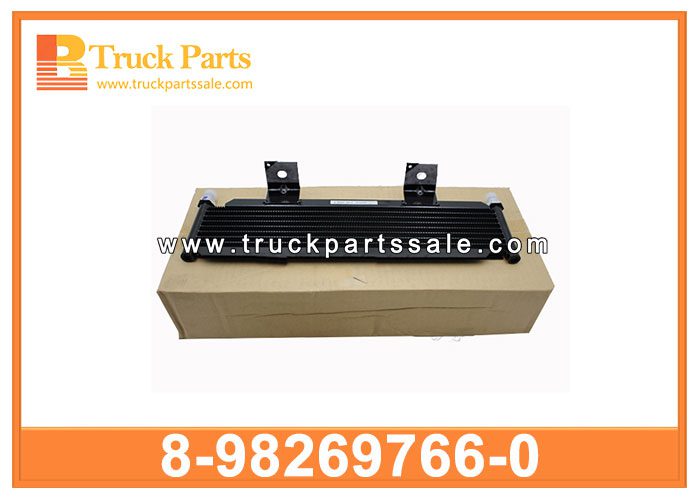 Oil Cooler 8-98269766-0 1-21700394-0 8982697660 1217003940 8-98269-766-0 1-21700-394-0 for ISUZU 6WF1 Enfriador de aceite