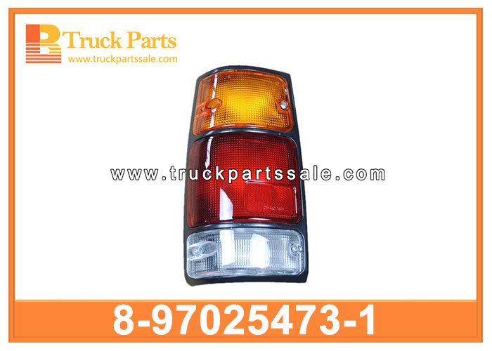 Outer Side three colors LED Rear lamp assembly L R 8-97025473-1 8970254731 8-97025-473-1 for ISUZU TFR-96 Lado exterior de tres colores Conjunto de l??mpara trasera LED LED LED