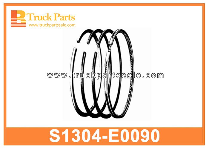 Piston Ring set S1304-E0090 S1304E0090 for HINO E13C 700 ZS ZY RS Juego de anillo de pist??n