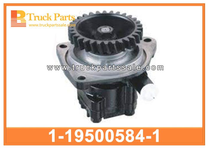 Power Steering Hydraulic Pump 1-19500584-1 1195005841 1-19500-584-1 for ISUZU FSR FRR FTR 6HE1 Bomba hidr??ulica de direcci??n asistida