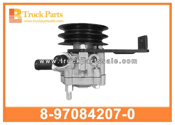 Power steering pump 8-97084207-0 8970842070 8-97084-207-0 for ISUZU NKR94 4JB1 4JG2 Bomba de direcci??n asistida