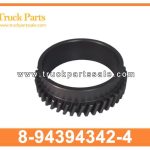 Rear Crankshaft Shaft Gear 8-94394342-4 8943943424 8-94394-342-4 for ISUZU FVR 6HE1 4HK1 700P Engranaje del eje del cig??e al trasero
