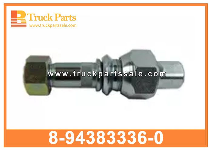 Rear wheel hub bolt 8-94383336-0 8-94383335-0 8943833360 8943833350 8-94383-336-0 8-94383-335-0 for ISUZU NPR NP94 4HK1 700P Perno de cubo de la rueda trasera