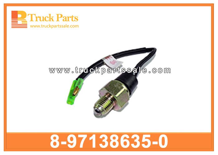 Reversing switch 8-97138635-0 8971386350 8-97138-635-0 for ISUZU NKR 100P TFR Interruptor de inversi??n