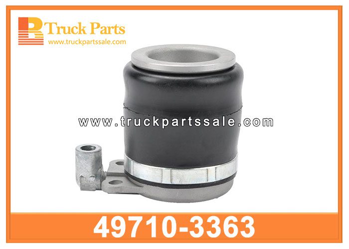 Rubber Air spring rear suspension 49710-3363 497103363 for HINO P11C FM2P FS2P Suspensi??n trasera de resorte de aire de goma