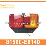 SIGNAL LAMP REAR LH 81560-E0140 81560E0140 for HINO 500 L??mpara de se al trasera