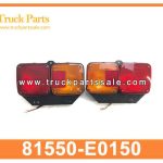 SIGNAL LAMP REAR RH 81550-E0150 81550E0150 for HINO 700 ZS FS RS SS L??mpara de se al trasera