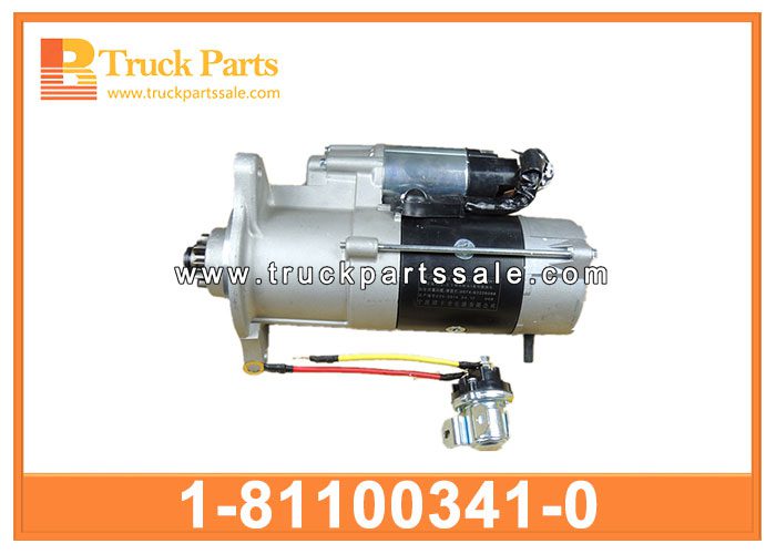 Starter Motor 1-81100341-0 1811003410 1-81100-341-0 for ISUZU EXZ 6WG1 Motor de arranque