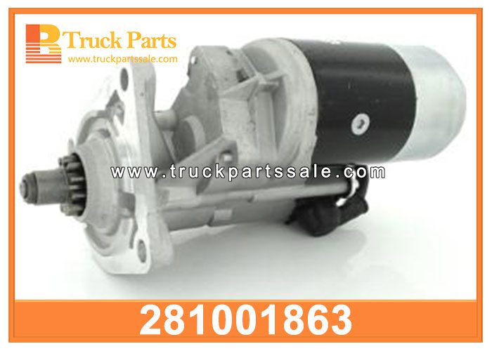 Starter Motor 24V 11T 281001863 281001863 for HINO H07C H06CT Motor de arranque