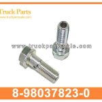 Supercharger Of Oil Pipe Screw 8-98037823-0 8980378230 8-98037-823-0 for ISUZU 6HK1 4HK1 Sobrealimentador del tornillo de tuber??a de aceite