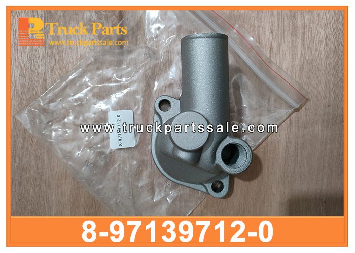 Thermostat Housing Cover 8-97139712-0 8971397120 8-97139-712-0 for ISUZU TFR NHR NKR Cubierta de la carcasa del termostato