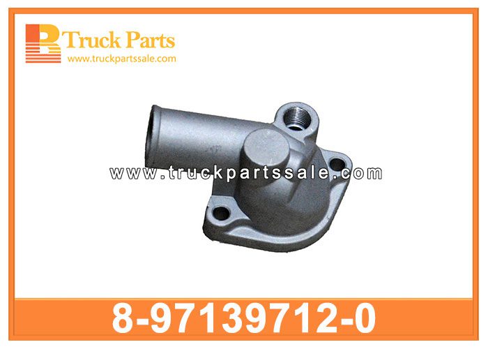 Thermostat Housing Cover 8-97139712-0 8971397120 8-97139-712-0 for ISUZU TFR NHR NKR Cubierta de la carcasa del termostato