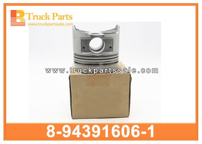 Throttle Auto Engine Standard Piston 8-94391606-1 8-94391598-0 8943916061 8943915980 8-94391-606-1 8-94391-598-0 for ISUZU FSR FTR 6HH1 Pist??n est??ndar del motor del motor del acelerador