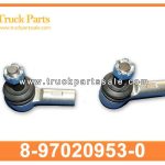 Tie Rod End R 8-97020953-0 8970209530 8-97020-953-0 for ISUZU TFR UC TIPE ROD END